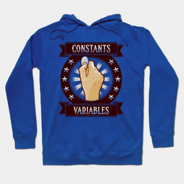 Constants & Variables Hoodie by adho1982